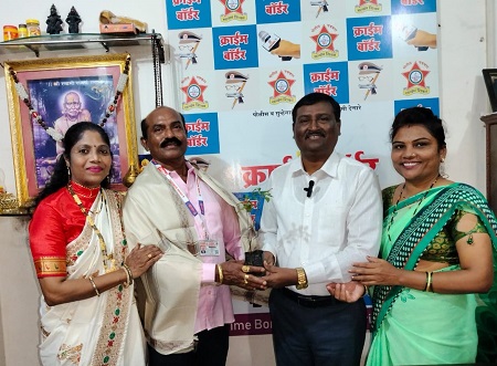 रामकिशोर रज्जक यांची क्राईम बॉर्डरच्या प्रतिनिधी पदी नियुक्ती